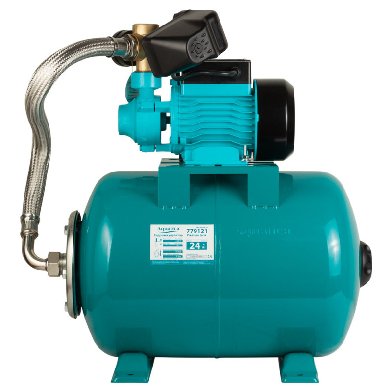 Aquatica Станція 0.37кВт Hmax 40м Qmax 40л/хв (вихровий насос) 24л Україна (775061/24)