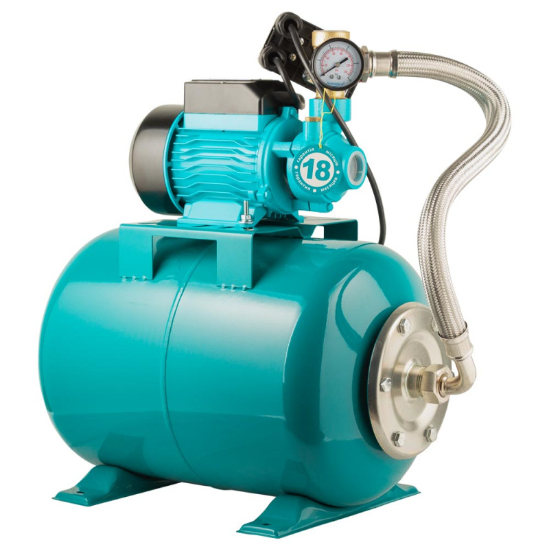 Aquatica Станція 0.37кВт Hmax 40м Qmax 40л/хв (вихровий насос) 24л Україна (775061/24)