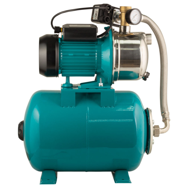 Aquatica Станція 1.1кВт Hmax 50м Qmax 60л/хв (самовсмоктуючий насос нерж) 24л Україна (775098/24)