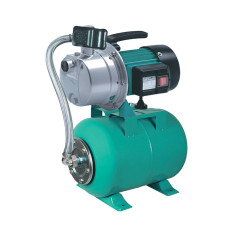 AquaticaLEO Насосная самососающаяся станция 0.8кВт Hmax 38м Qmax 58л/мин нерж 24л Украина (775312/24)