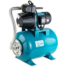 AquaticaLEO Станция 0.8кВт Hmax 38м Qmax 58л/мин (самовсасывающий насос) 24л EKJ-802IA5/RUS (775346/24)