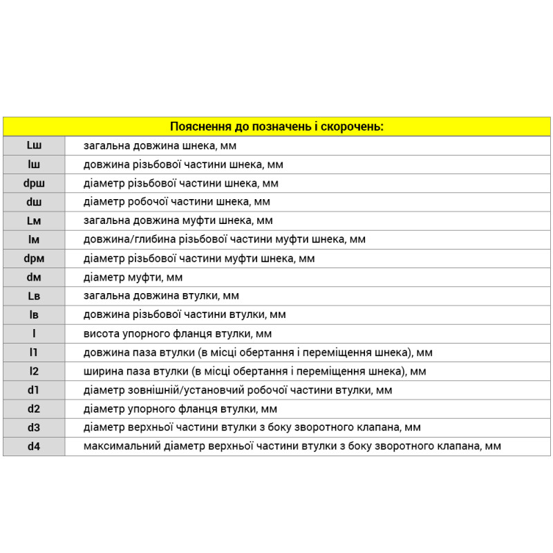 Dongyin Шнек в сборе для 777211, 778211 (777211007)