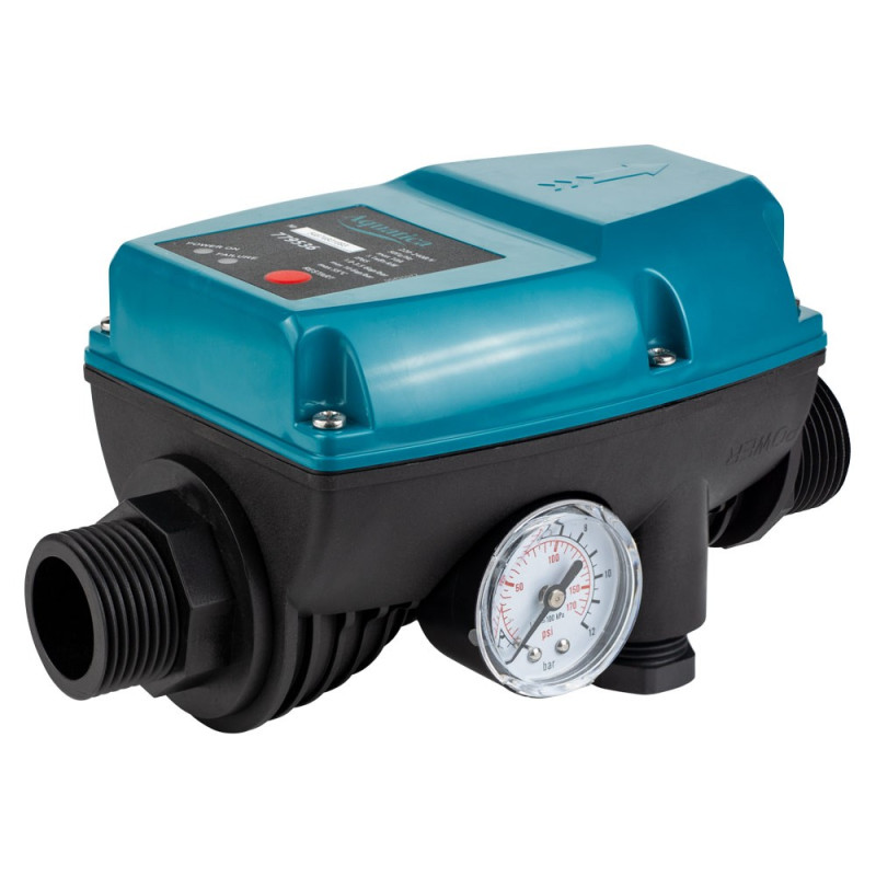 Aquatica Контроллер давления электронный 1.1кВт Ø1" рег давл вкл 1.0-3.5 bar (779536)