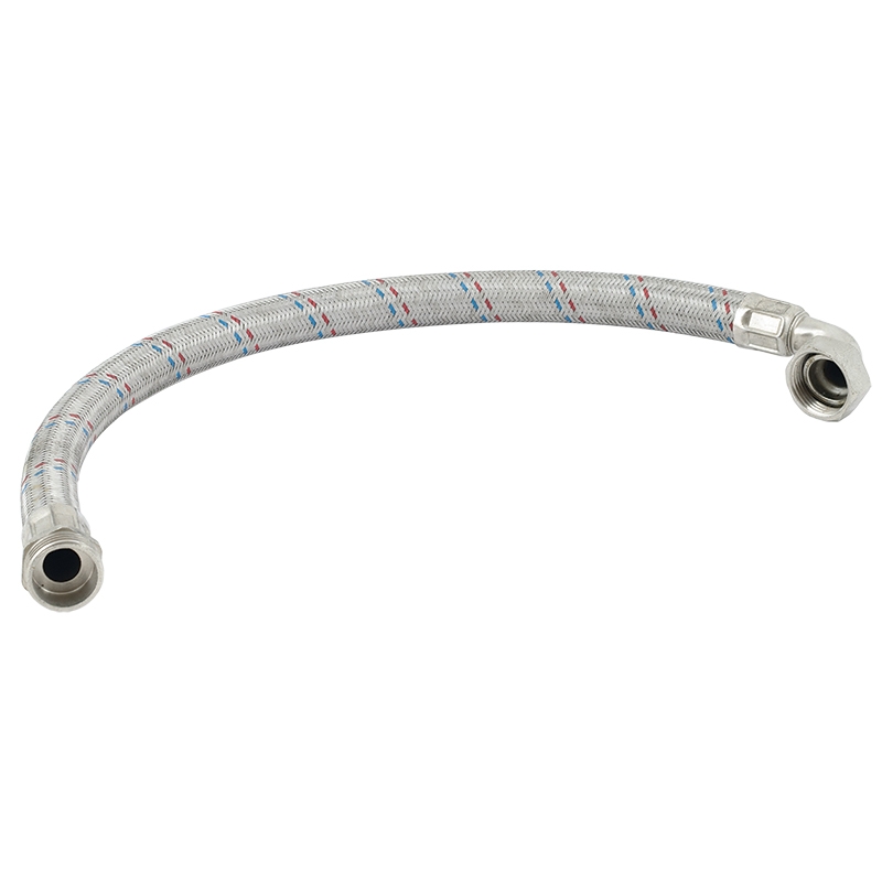 Aquatica Шланг високого тиску Ø25 100см 1"м×1"F (нержавіюча сталь) (779577)