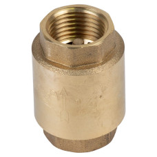 Aquatica Клапан зворотний F1/2"×F1/2" (латунь) euro 130г (779650)