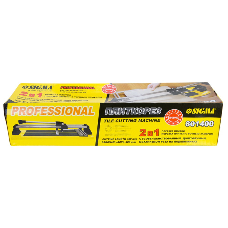 SIGMA Плиткорез на подшипниках 400мм (8223421)