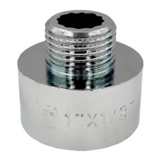FADO Переходник 1х1/2" хром (P01C)