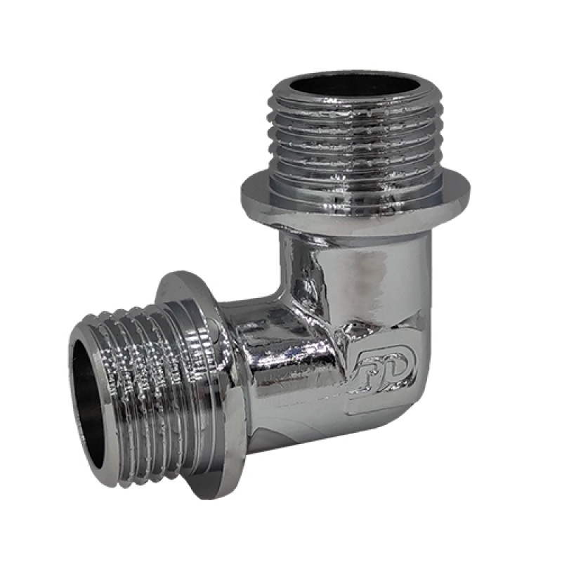 FADO Уголок 1/2" НН хром (U21C)