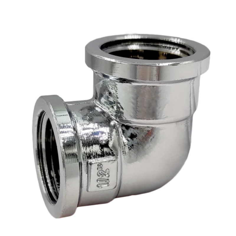 FADO Уголок 1/2" ВВ хром (U01C)