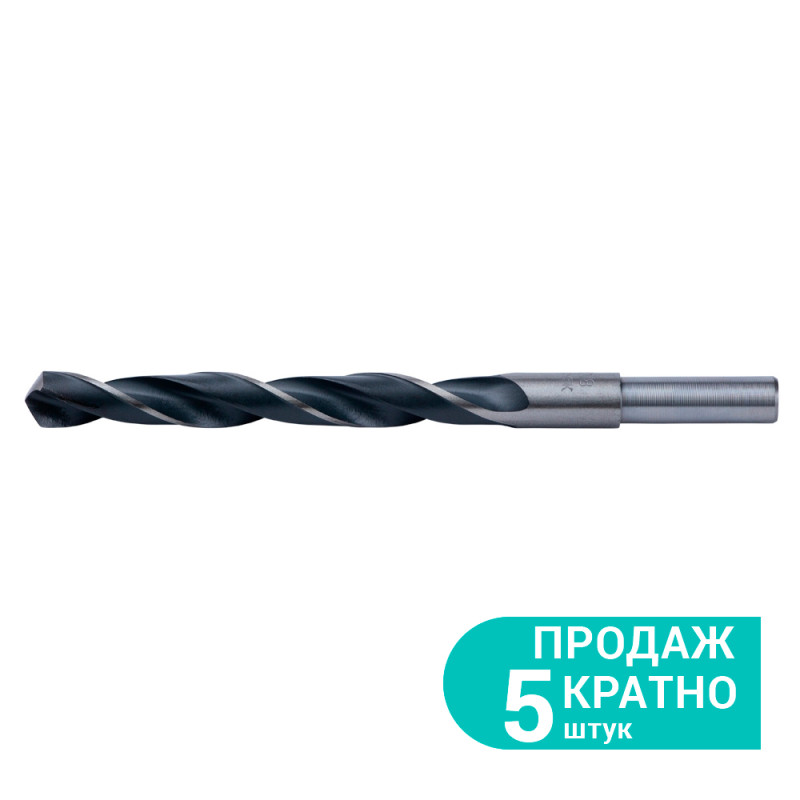 SIGMA Сверло по металлу hss воронено-полированное 10.8мм Р6М5К5 (1021081) (5 шт)