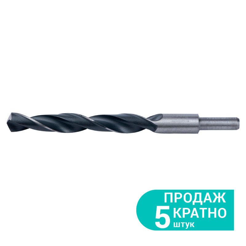 SIGMA Сверло по металлу hss воронено-полированное 15.5мм Р6М5К5 (1021551) (5 шт)