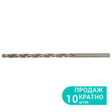 SIGMA Сверло по металлу удлиненное HSS полированное Ø5.5мм (1110551) (10 шт)