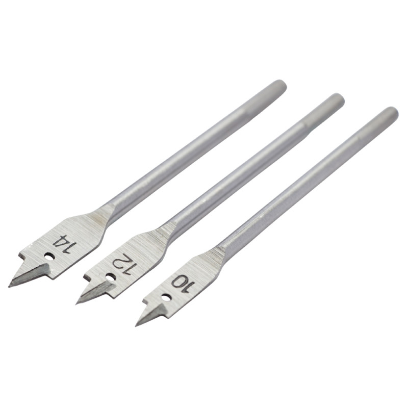 Grad Набор сверл по дереву перьевых 3шт (Ø10, 12, 14мм; длина 150мм) (1314615)