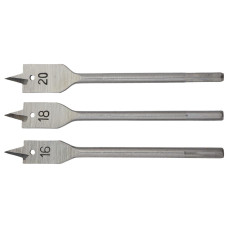 Grad Набор сверл по дереву перьевых 3шт Ø16, 18, 20мм (1314625)