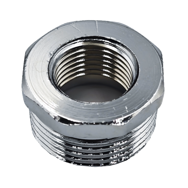 FADO Футорка 1х1/2" хром (PF01C)