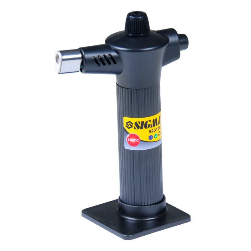 SIGMA Микрогорелка газовая 1300 °С (пьезозажигание) 60мин работы (2901021)