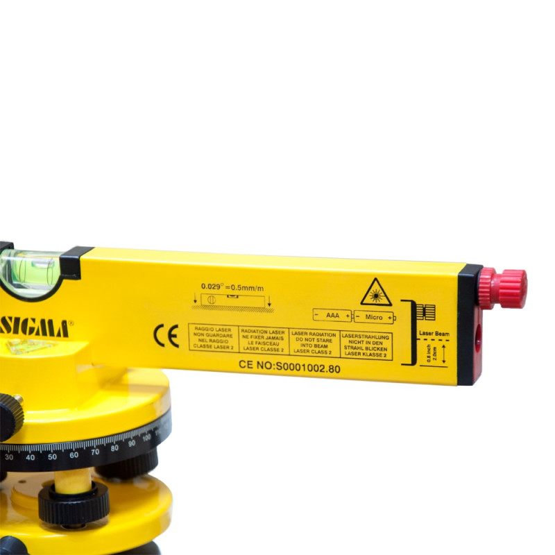 SIGMA Уровень лазерный 40см (кейс + тренога) (3727021)