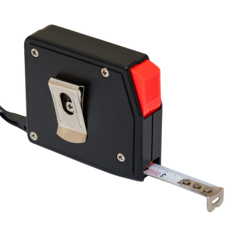 Grad Рулетка с автостопом 5м×13мм (черная) (3816055)