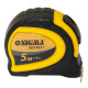 SIGMA Рулетка магнитная обрезиненная с автостопом 5м×19мм (3824051)