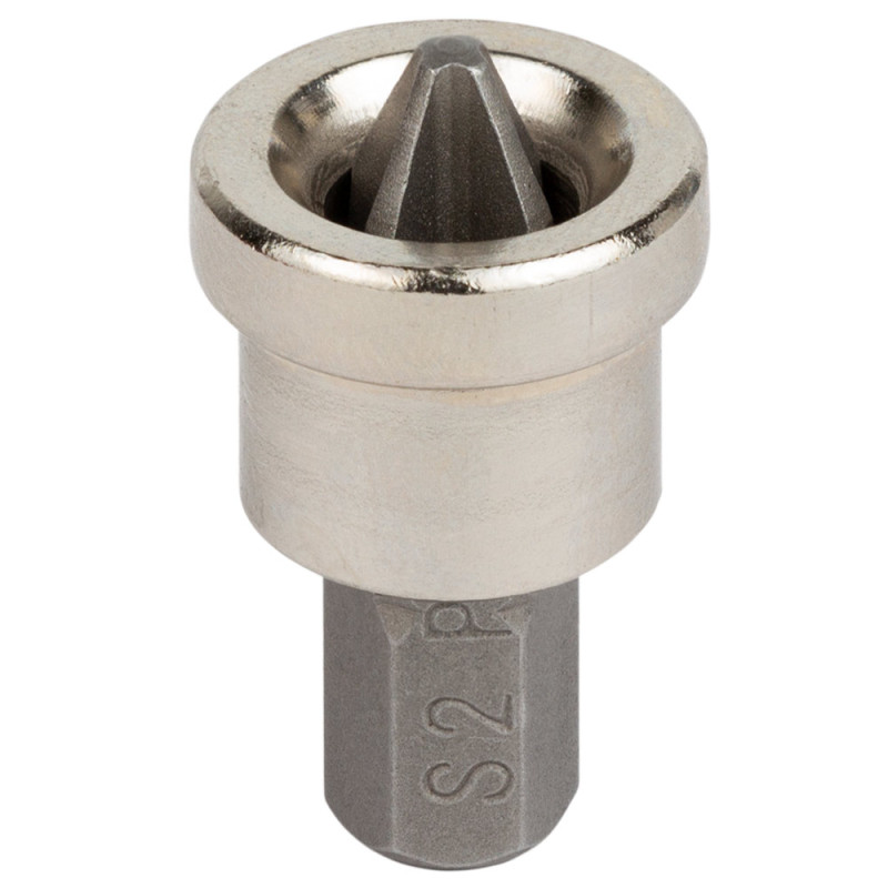 SIGMA Набор бит с ограничителем PН2×25мм 1/4" 10шт S2 (блистер) (4010281)