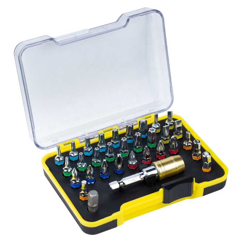 SIGMA Набор бит + адаптер 32шт S2 Chrome (кейс) (4013811)