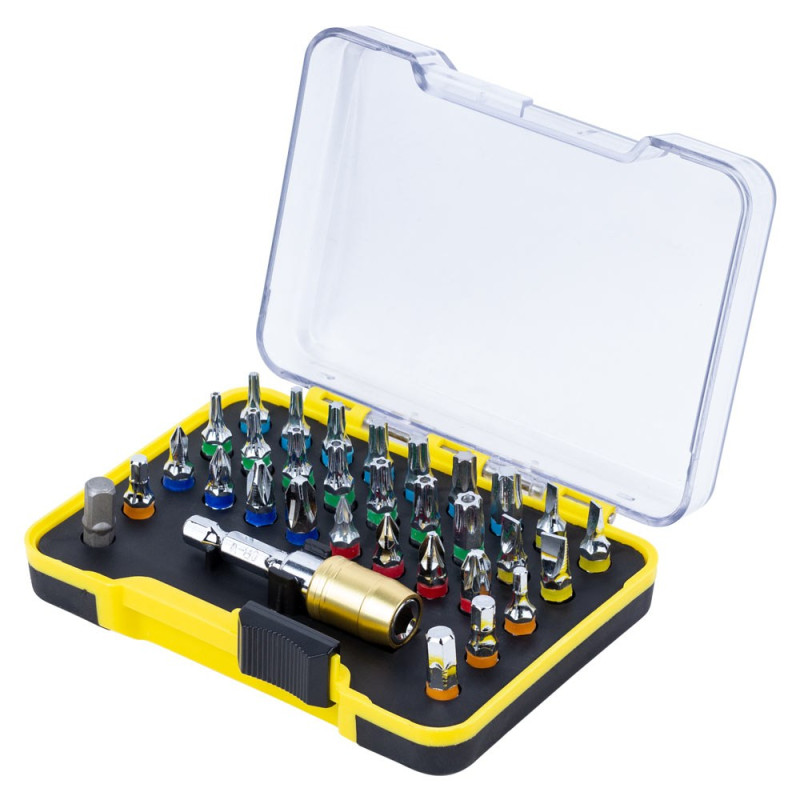 SIGMA Набор бит + адаптер 32шт S2 Chrome (кейс) (4013811)