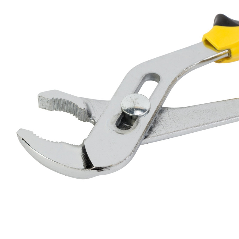 SIGMA Клещи переставные для труб 250мм с желто-черными ручками (4102851)