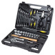 SIGMA Набор инструментов, ключей, торцевых насадок и бит 1/4", 1/2" 59шт CrV Taiwan (6001031)