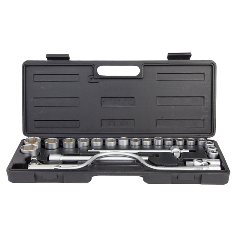 Grad Набор насадок торцевых 1/2" + аксессуары 24шт (6003075)