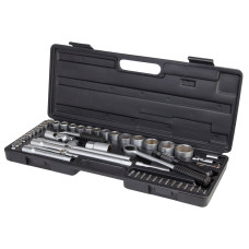 Grad Набор торцевых насадок 1/4", 1/2"+ аксессуары 51шт (кейс) (6003105)