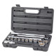 Grad Набор торцевых насадок 1/2"+ аксессуары 16шт (кейс) (6003125)