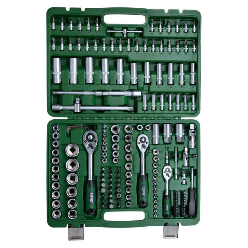 Grad Набор насадок торцевых и битый 1/4", 3/8", 1/2" 171шт (6004305)