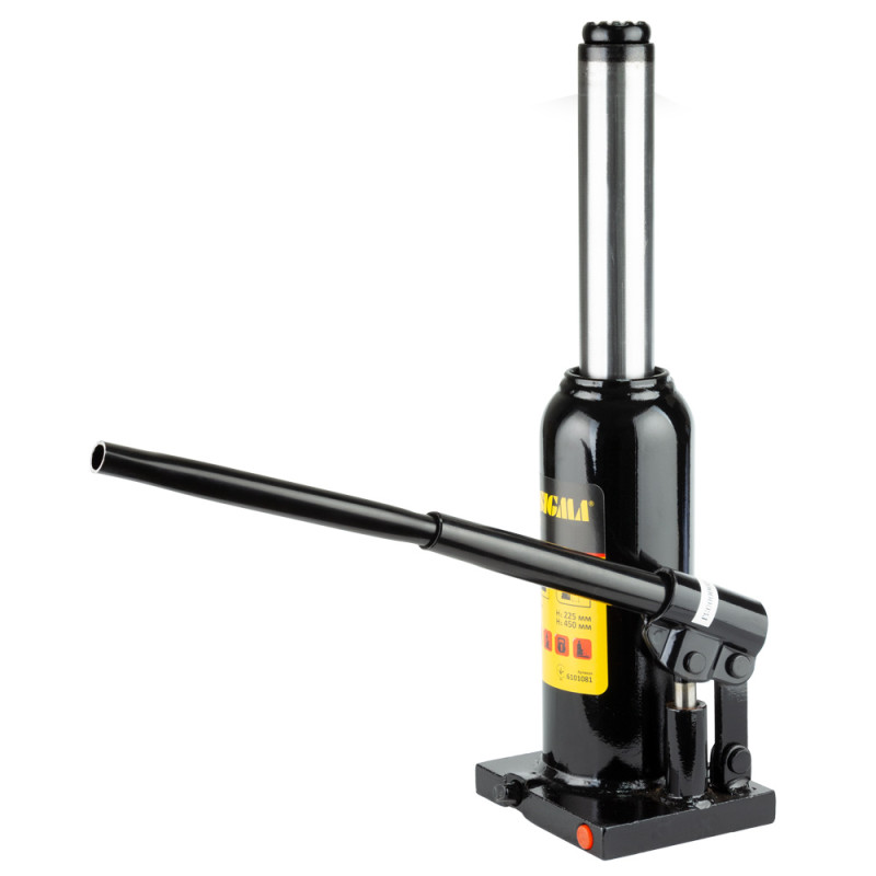 SIGMA Домкрат гидравлический бутылочный 8т H 225-450мм (6101081)