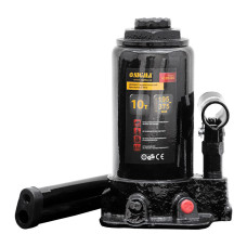 SIGMA Домкрат гидравлический бутылочный mid 10т H 195-375мм (6105101)