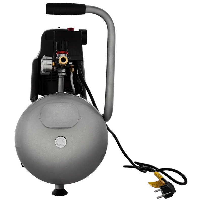 SIGMA Компрессор одноцилиндровый безмасляный 1.5кВт 196л/мин 8бар 24л (7042111)