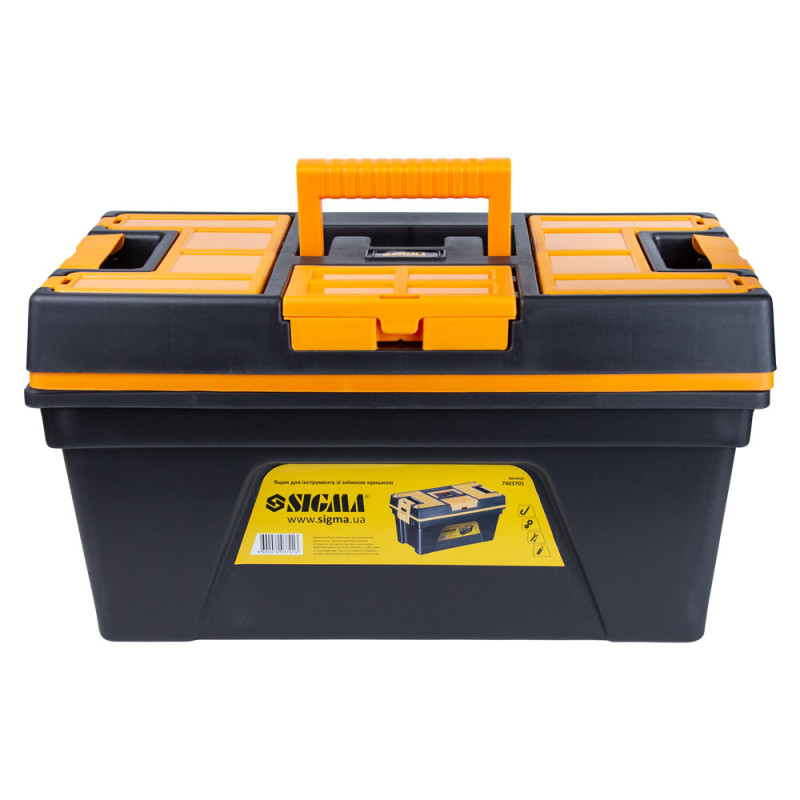 SIGMA Ящик для инструмента со съемной крышкой 460×246×246мм (7403701)