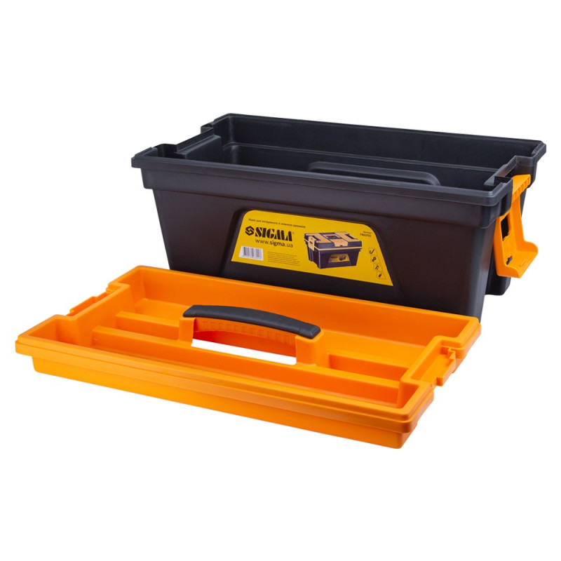 SIGMA Ящик для инструмента со съемной крышкой 460×246×246мм (7403701)