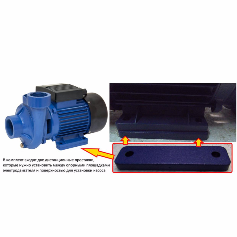 WETRON Насос центробежный 1.5кВт Hmax 20м Qmax 560л/мин (775025)