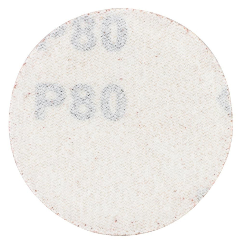 SIGMA Шлифовальный круг без отверстий Ø50мм P80 (10шт) (9120451)