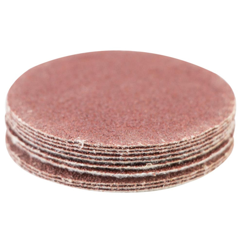 SIGMA Шлифовальный круг без отверстий Ø50мм P80 (10шт) (9120451)