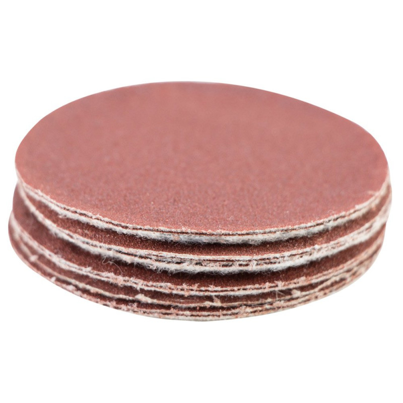 SIGMA Шлифовальный круг без отверстий Ø50мм P180 (10шт) (9120491)