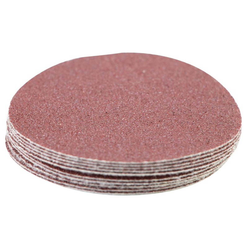 SIGMA Шлифовальный круг без отверстий Ø75мм P80 (10шт) (9120651)