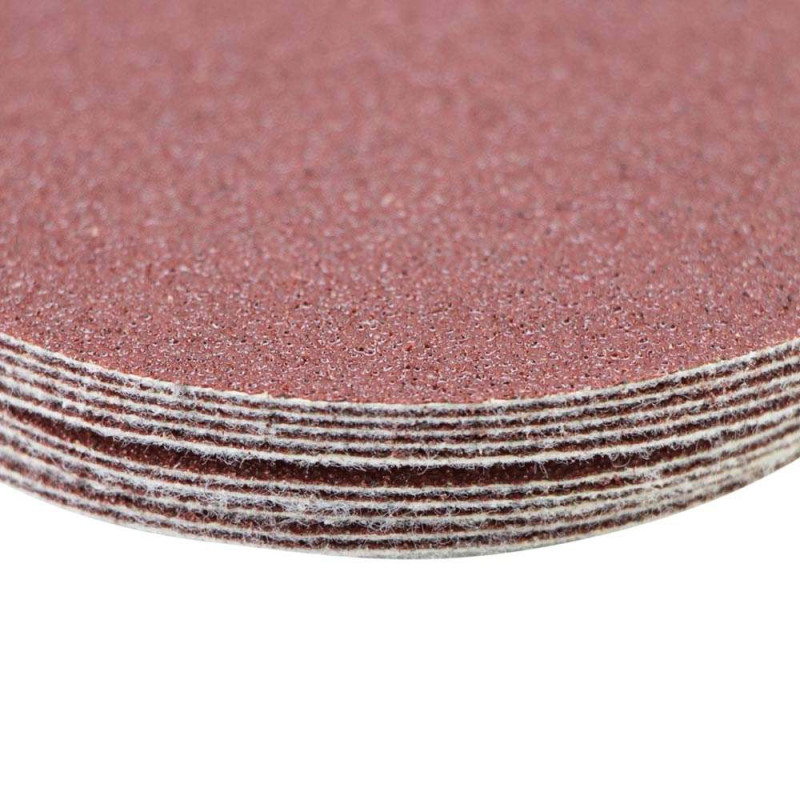 SIGMA Шлифовальный круг без отверстий Ø75мм P80 (10шт) (9120651)