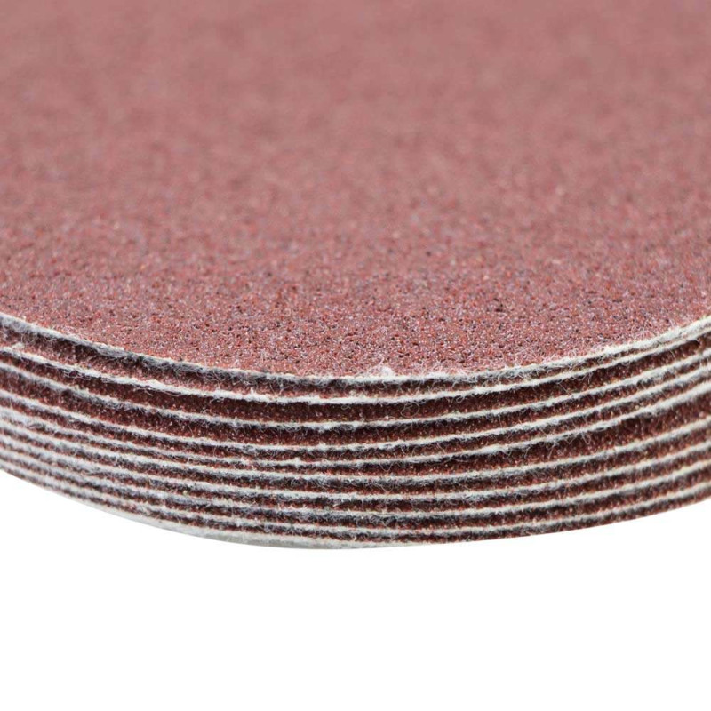 SIGMA Шлифовальный круг без отверстий Ø75мм P100 (10шт) (9120661)