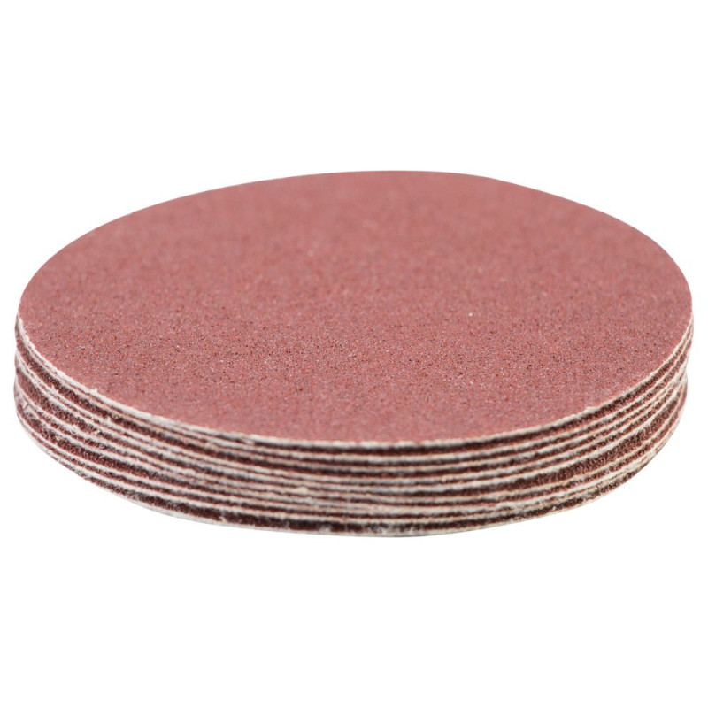 SIGMA Шлифовальный круг без отверстий Ø75мм P120 (10шт) (9120671)