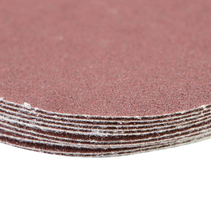 SIGMA Шлифовальный круг без отверстий Ø75мм P150 (10шт) (9120681)