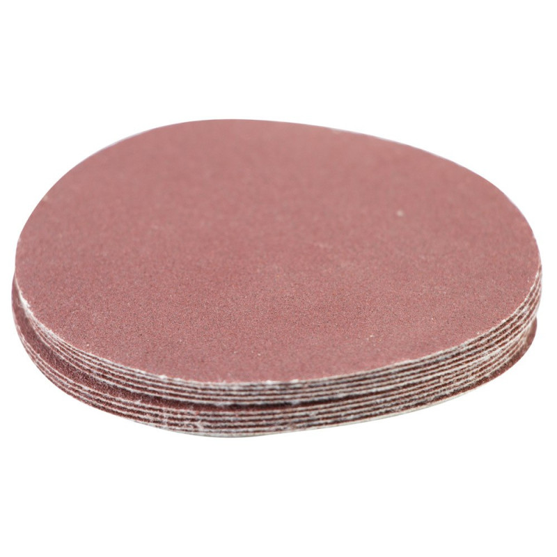 SIGMA Шлифовальный круг без отверстий Ø75мм P180 (10шт) (9120691)