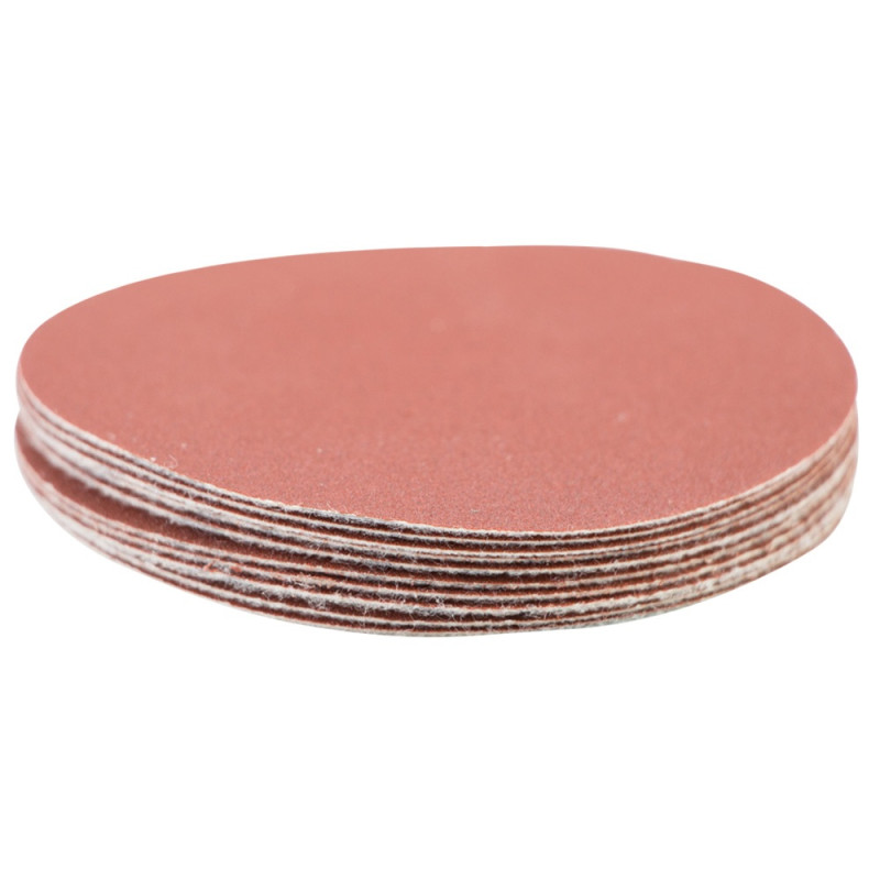 SIGMA Шлифовальный круг без отверстий Ø75мм P240 (10шт) (9120711)