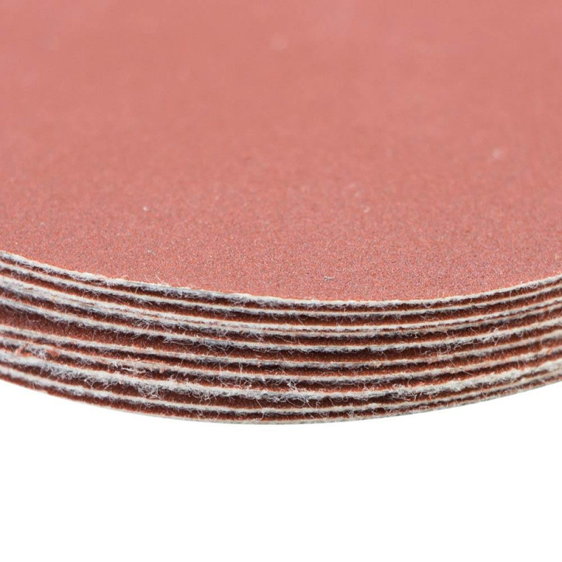 SIGMA Шлифовальный круг без отверстий Ø75мм P240 (10шт) (9120711)