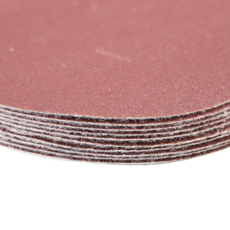 SIGMA Шлифовальный круг без отверстий Ø75мм P320 (10шт) (9120731)